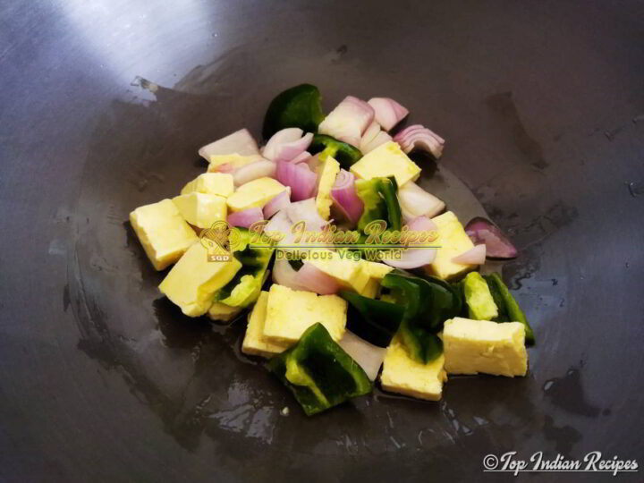 Paneer Capsicum Curry 1
