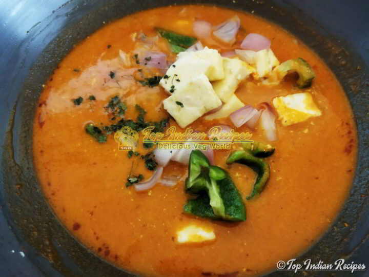 Paneer Capsicum Curry 10